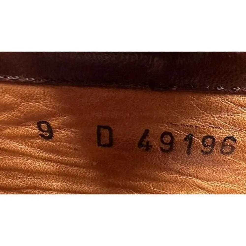 Allen‎ Edmonds Urbino Brown Calfskin Tassel Moccasins Loafers Men's Size 9 D